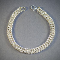 Sterling Silver Serpentine Bracelet(large link) $119