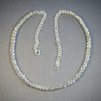 Sterling Silver Jens Pind Necklace Length 17 1/2"-21 1/2" $150