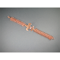 Copper 4in1 Fleur de Lis Bracelet $80.00