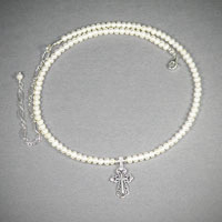 Sterling Silver Fresh Water Pearl (Child Size) 15"-19" $38